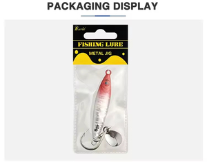 Mới 30g/40g/60g nước mặn câu cá kim loại Jig lưỡi thu hút bờ đúc chậm sân jigging Spoon Spinner mồi - Product Image 4