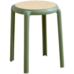 Tabourets colorés nordiques personnalisés à bas prix, chaises de restaurant en plastique à vendre - Product Image 2