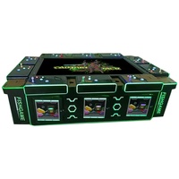 Nouvelle table de jeu de pêche 86 pouces pour 10 joueurs / borne de jeu de pêche