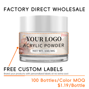 Polvo Acrílico Rosa Nude para Uñas <span class=keywords><strong>de</strong></span> Venta Caliente, Suministros para Uñas al Por Mayor a Granel, Polvo Acrílico Cover Secreto para Uñas, Logotipo Personalizado, Frasco <span class=keywords><strong>de</strong></span> 1 oz - Product Image 2