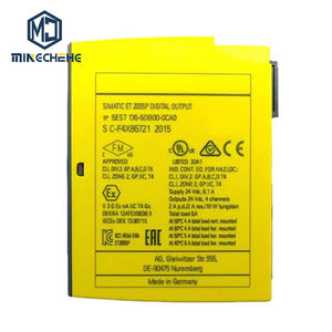 โมดูลความปลอดภัยสำหรับ Simatic Et 200Sp 6Es7136-6Db00-0Ca0 ดิจิตอลเอาท์พุตแบบ Fail-Safe SIL3 PL E ชิ้นส่วนระบบอัตโนมัติอุตสาหกรรม - Product Image 1