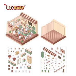 <span class=keywords><strong>Libro</strong></span> de Pegatinas 3D Keybaby, Colección de Escenas Divertidas para Adultos y Niños, Alivio <span class=keywords><strong>del</strong></span> Estrés, Kit de Pegatinas 3D para <span class=keywords><strong>Casa</strong></span> - Product Image 5