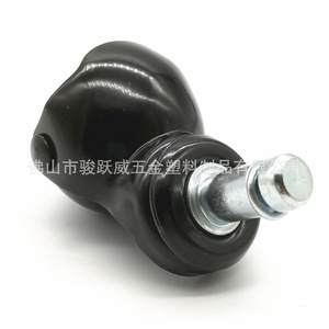 ล้อเลื่อนเฟอร์นิเจอร์แบบหมุนได้ ขนาด 40 มม. สีดำ วัสดุ PP พร้อมแกนโลหะ สำหรับเก้าอี้สำนักงานและรถเข็น - Product Image 1