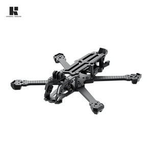 Telaio per Drone FPV in Fibra di Carbonio 3K, Resistente alle Cadute ed Esplosioni, Facile da Installare e Riparare, 5,6,7,<span class=keywords><strong>8</strong></span>,9 Pollici, Personalizzabile - Product Image 1