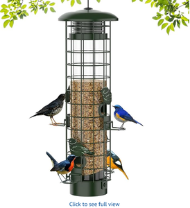 <span class=keywords><strong>2025</strong></span> cao bán sóc bằng chứng Bird Feeder kim loại lưới Bird <span class=keywords><strong>feeders</strong></span> cho ngoài trời treo - Product Image 2