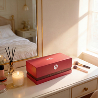 Boîte en papier personnalisée avec logo, en matériaux recyclés écologiques, emballage de luxe pour parfums, petits cartons pliables pour soins de la peau