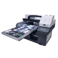 Imprimante à plat UV A2 personnalisée CJ, carte de visite transparente, bracelet, machine d'impression UV en PVC
