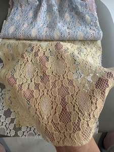 قماش دانتيل شبكي مفرغ لفساتين الزهور - Product Image 2