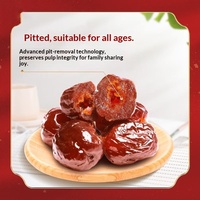 Dattes rouges glacées Hao Xiang Ni Ejiao les plus vendues, emballées individuellement, petites enveloppes individuelles, prêtes à consommer, fruits confits/séchés AD