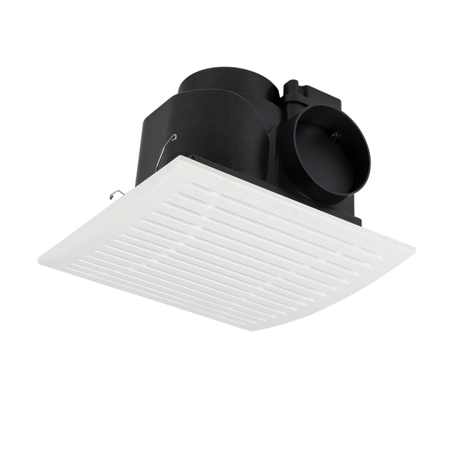Good Price Square Household Ceiling Mounted  Extractor Bathroom Exhaust Ventilation Fan