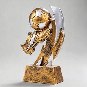 Trofeo de Fútbol de Resina Personalizado, Diseño Profesional para Premios de Fútbol - Product Image 2