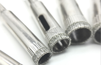 Foret diamanté SongJie 8 mm pour verre, finition peinture, perceuse à noyau efficace, longueur de travail 12 mm, pour maçonnerie, verre et carrelage
