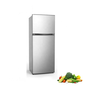 208L Double Door White Silver Color Top Freezer Fridge/<b>Refrigerator</b> Double Door Fridge - Product Image 6