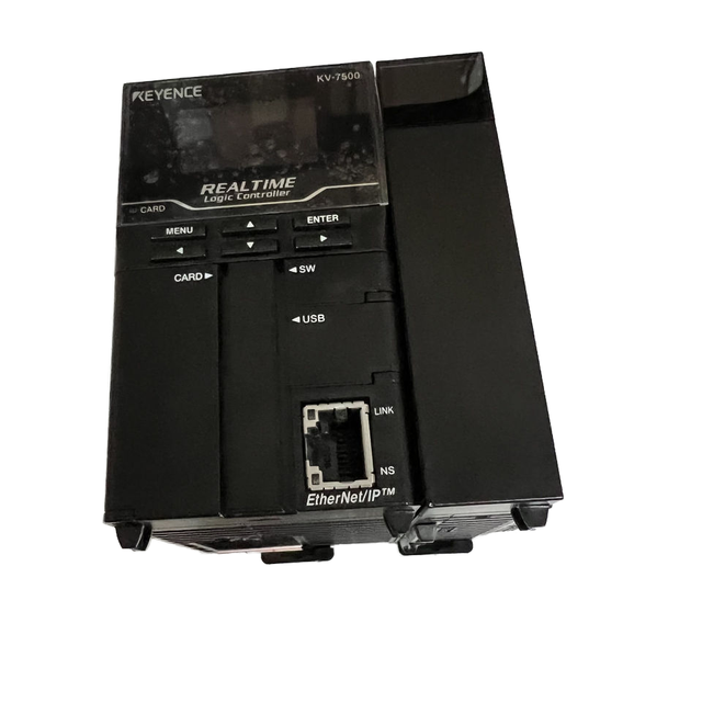 100% Original and Brand New KEYENCE KV-7500 PLC with 220V Operating Voltage Industrial Programmable Logic Controller Module