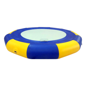 Trampolín Inflable Portátil de PVC Impermeable Novaspark, Tapete de Salto Resistente para Exteriores y Jardín, Tabla de Salto Acuática para Niños - Product Image 2