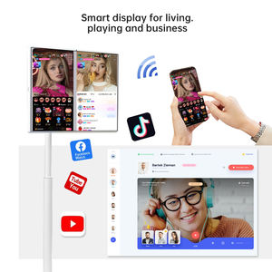 IKINOR高品質ワイヤレスタッチスクリーンテレビ 21.5インチインタラクティブAndroid12ポータブルモニター（ホイール付き）<span class=keywords><strong>1080p</strong></span> IPS 40-75Hz - Product Image 4
