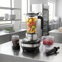 Blender Dapur Elektrik, Mesin Pengolah Makanan, Mixer, Penggiling Kopi, Pengocok Daging Sapi dan Kambing