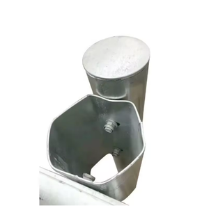 Blocs d'espacement hexagonaux en acier Q235 robustes et durables, composants de barrière anti-choc, <span class=keywords><strong>accessoires</strong></span> de garde-corps en W, support pour une protection élevée - Product Image 2