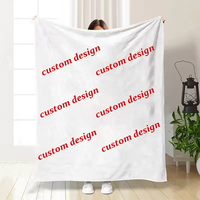 Couverture polaire personnalisée NFL en gros à bas prix, imprimée avec logo scolaire, couverture douce pour cheerleading