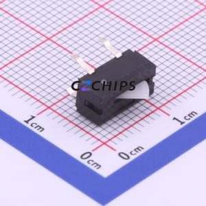 TM-1608A-A Limit Switch Through hole Component (THT) Switch Double Pole Single Throw - Normally Open Lever Toggle 10mm 4.8mm - Product Image 1