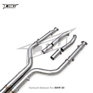 Système d'échappement Valvetronic <span class=keywords><strong>BSK</strong></span> pour BMW X5 M50 4.4T G05 2019-2023 <span class=keywords><strong>Auto</strong></span> avec kit de commande, tuyaux de silencieux cat-back en acier inoxydable - Product Image 2