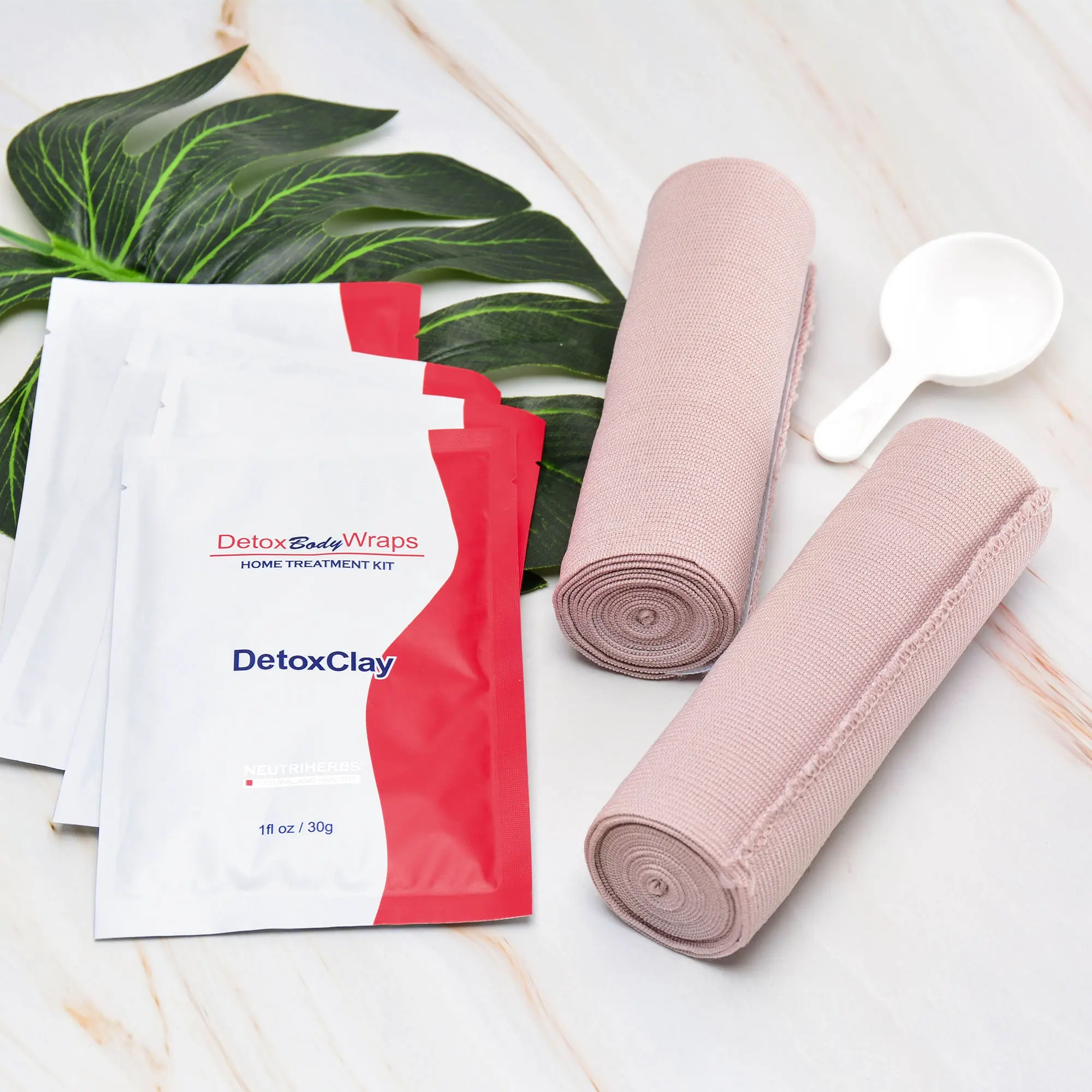 Herbal Detox Slimming Body Wrap Decke mit Bandagen