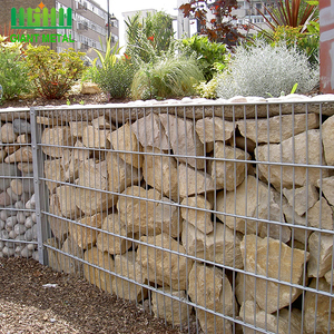 Mur De Soutènement En <span class=keywords><strong>Gabion</strong></span> soudé Avec Clôture Sur Haut mur de <span class=keywords><strong>gabion</strong></span> soudé - Product Image 6