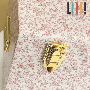 Hộp lưu trữ phong cách cho ngôi nhà. Có hoa văn tùy chỉnh trên ngoại thất và nội thất thêu. - Product Image 5