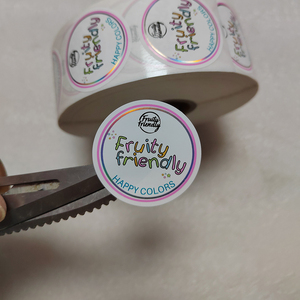 Tùy Chỉnh <span class=keywords><strong>PVC</strong></span> Không Thấm Nước Nhãn Dán Nhãn Cuộn Cá Nhân In Logo Riêng Cho Khuyến Mãi Nước Bằng Chứng Vinyl Dính - Product Image 5