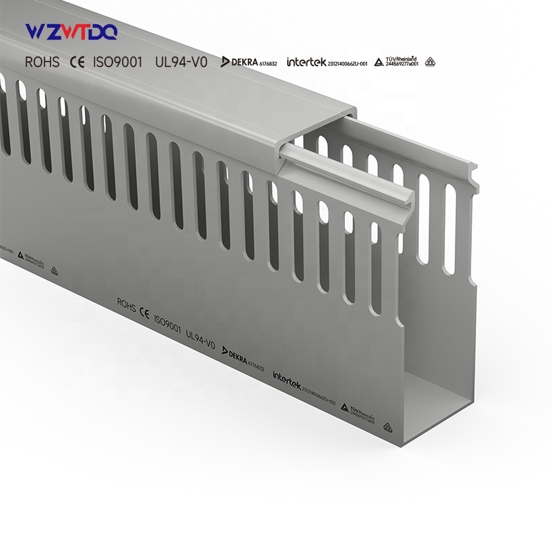 The PVC cable tray is used
