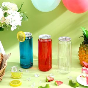 Custom <b>Plastic</b> <b>Juice</b> <b>Bottles</b> 250Ml 330Ml 355Ml 400Ml 500Ml 700Ml Disposable Empty Beverage Pop Can - Product Image 2