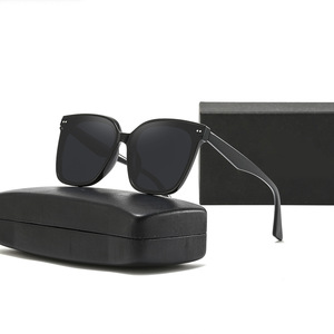 Lunettes de soleil Gm unisexes, monture en plastique noir, verres PC, protection UV400, type 3, style tendance - Product Image 6