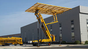 Mehrzweck-Arbeitsbühne der Marke FORWAR mit 26 m Hubhöhe und 8 t Tragfähigkeit für Höhenarbeiten im Bauwesen - Product Image 5