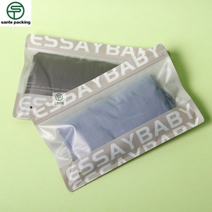 Custom T-Shirt Bags for Underwear Clothing Socks & Shoes Packaging-Recyclable Plastic Bags Custom Printing Factory Wholesale - Product Image 4