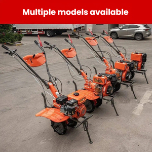 Matériel agricole, motoculteur diesel 178F pour rizières humides, outil de motoculture rotative - Product Image 5