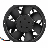 Ventilateur de refroidissement axial à inverseur Delta DC 48V 3.60A AC EC 12V 24V 172X150X51MM 17CM 17251 PWM à roulement à billes, grand volume d'air THB1548AG