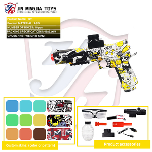 Pistola <span class=keywords><strong>Giocattolo</strong></span> Elettrica M1911 Spara Palline Morbide per Adulti Blaster <span class=keywords><strong>in</strong></span> <span class=keywords><strong>Metallo</strong></span> - Product Image 4
