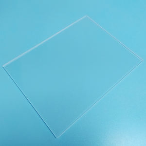 ऑप्टिक्स के लिए उच्च पारदर्शी फ्लैट क्वार्ट्ज ग्लास शीट - Product Image 3