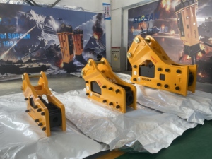 For Factory Direct Excavator Demolition Hammer Attachment SB50 Chisel for 11-16 Ton Excavators 861kg Side Type Construction - Product Image 2