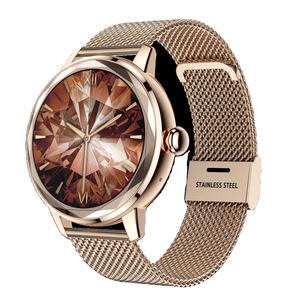 Montre connectée pour femme G208, écran TFT HD de 1,19 pouce, étanche IP67, appels Bluetooth, 123 modes sportifs, application Dafit, boîtier en alliage, charge magnétique - Product Image 1