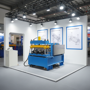 フロアデッキロールフォーミングマシン鋼板フロアデッキタイルロールフォーミングマシン - Product Image 1