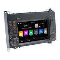 Système multimédia de voiture sans fil avec écran 7 pouces, CarPlay, Android Auto, WiFi, système stéréo de voiture, Mercedes