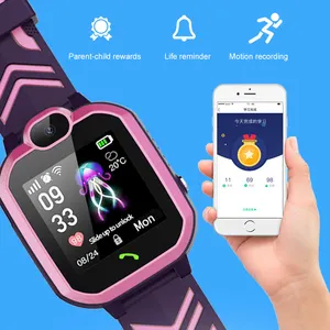Детские Смарт-часы с GPS водонепроницаемые IP67 1,44 дюймов студенческие умные часы с циферблатом и голосовым чатом HD сенсорный экран для детей подарок 2023