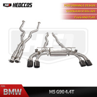Sistema de Escape Catback Valvetronic de Acero Inoxidable para BMW M5 G90 G99 4.4T, Sistema de Válvulas de Silenciador de Alto Rendimiento