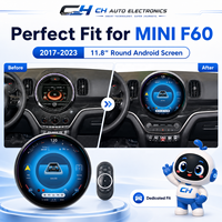Pour MINI Cooper F60 2017-2023, autoradio Android 15 de 11,8 pouces avec CarPlay sans fil, système de navigation GPS multimédia