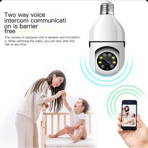 Swgj หลอดไฟอัจฉริยะสำหรับบ้าน,กล้องวงจรปิด Cctv ไร้สาย Wifi 2mp กล้องเซ็กซี่ถ่ายแพนกล้องวงจรปิด360องศา <span class=keywords><strong>Vr</strong></span> กล้อง Ptz - Product Image 5