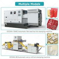 OEANC Machine de marquage à chaud industrielle pour sacs en cuir, cartes dorées, gaufrage, reliure, feuille d'aluminium, couverture de livre
