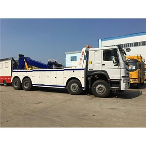 Camión Grúa Sinotruk HOWO de 20t 25t, 8X4, Vehículo de Rescate en Carretera de Uso Pesado - Product Image 5