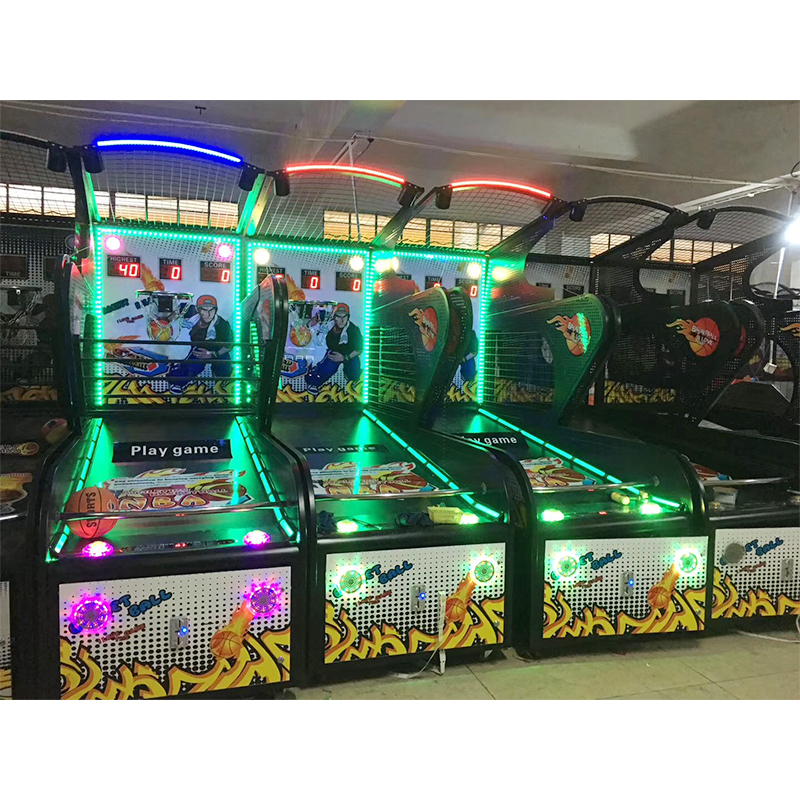 JiaTai New Electronic Basketball Machine Coin Operated Street Basketball Arcade Game for Indoor Amusement Centers
