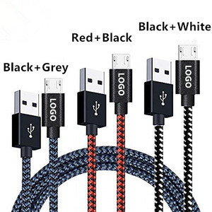 USB 2,<span class=keywords><strong>0</strong></span> A macho A Micro <span class=keywords><strong>B</strong></span> Cable de Micro USB Cable OEM fábrica 1m 2m 3m de Nylon trenzado de Cable Micro USB - Product Image 6